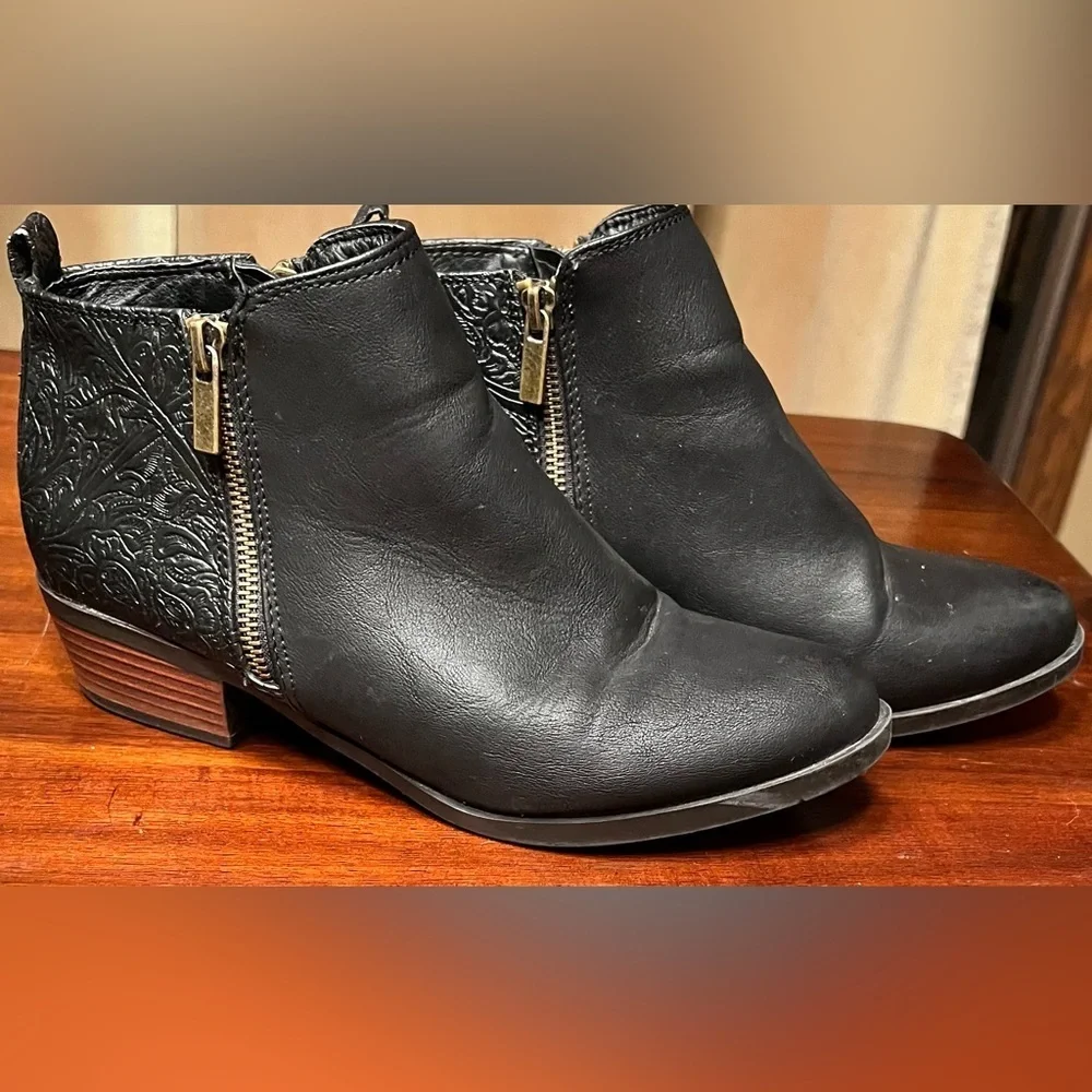 GUC Cato Black Ankle Booties - Women’s 8 1/2